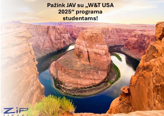 Paskutinė galimybė registruotis į W&T USA 2025