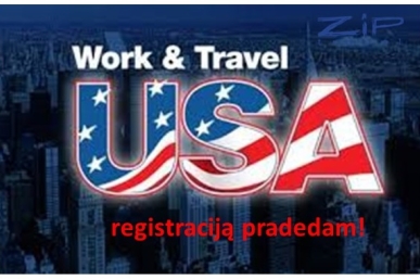 Work and Travel USA 2023 registraciją pradedam!